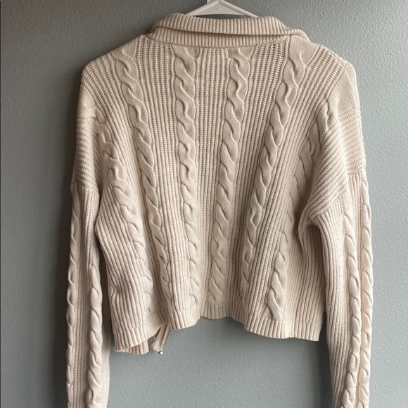 Jessica Simpson Cream Cable Knit Sweater - Picture 5 of 5